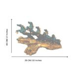 Resin 7 Running Horse Statue ( Black ) - Image 2