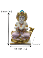 CRAFTFUSION Jhulelal Murti Marble Dust 9 inch - Image 2